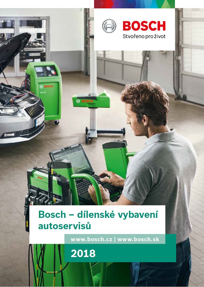Bosch - dílenské vybavení 2018